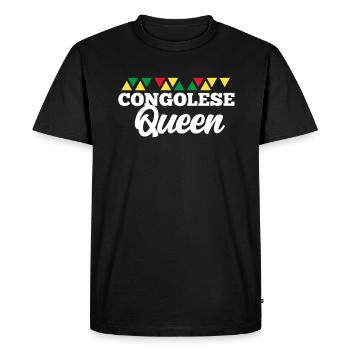 Congo - T-shirt Premium bio Homme - noir - Devant - Nico (187cm)