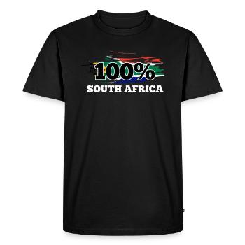Afrique du Sud - T-shirt Premium bio Homme - noir - Devant - Nico (187cm)