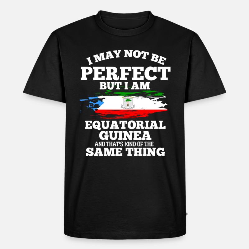 Äquatorialguinea - Männer Premium Bio T-Shirt - Schwarz