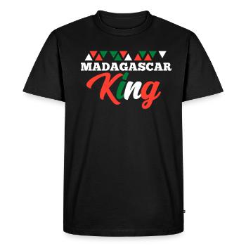 Madagascar - T-shirt Premium bio Homme - noir - Devant - Nico (187cm)