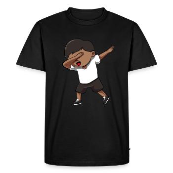 Malien - T-shirt Premium bio Homme - noir - Devant - Nico (187cm)