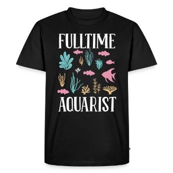 Aquarium - T-shirt Premium bio Homme - noir - Devant - Nico (187cm)