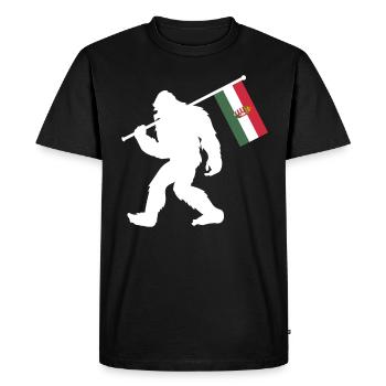 Hungary - Men's Premium Organic T-Shirt - black - Front - Nico (187cm)