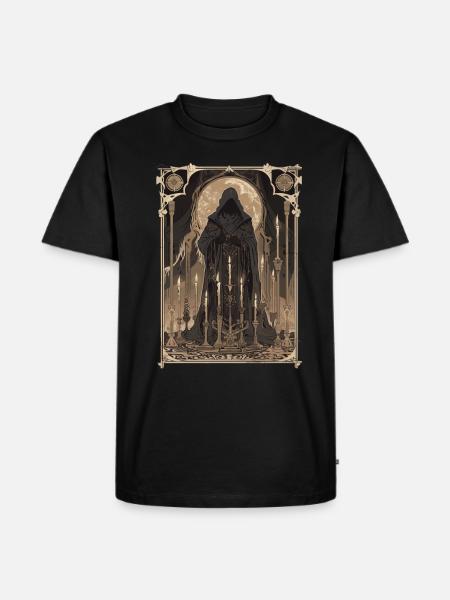 The Wizard Tarot - Men's Premium Organic T-Shirt - black