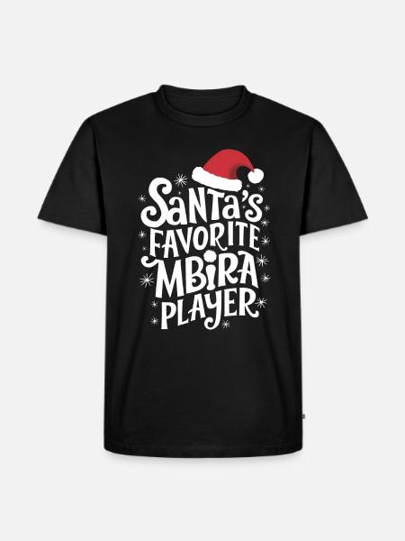 Idiophon Kalimba Geschenk - Männer Premium Bio T-Shirt - Schwarz