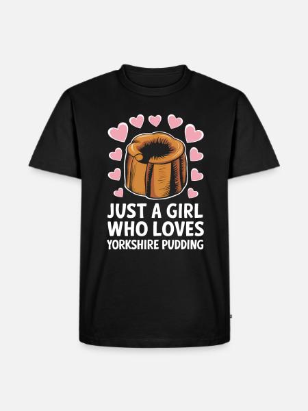 Yorkshire Pudding Geschenk - Männer Premium Bio T-Shirt - Schwarz