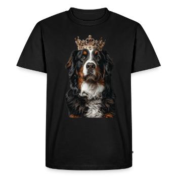 Bouvier bernois - T-shirt Premium bio Homme - noir - Devant - Nico (187cm)