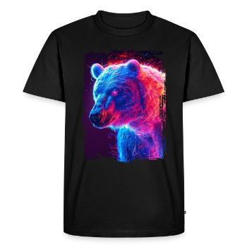 Carry - Men's Premium Organic T-Shirt - black - Front - Nico (187cm)