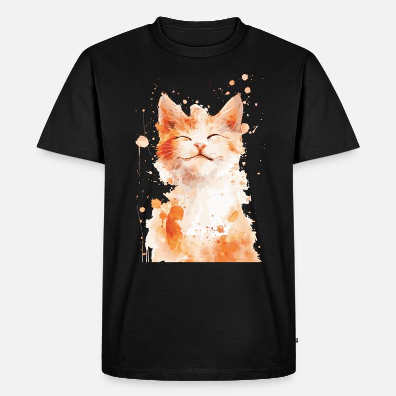 Chat - T-shirt Premium bio Homme - noir