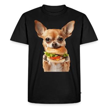 Chihuahua - T-shirt Premium bio Homme - noir - Devant - Nico (187cm)