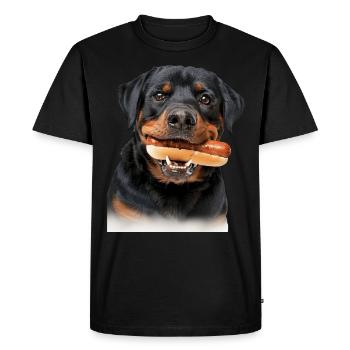 Rottweiler - T-shirt Premium bio Homme - noir - Devant - Nico (187cm)