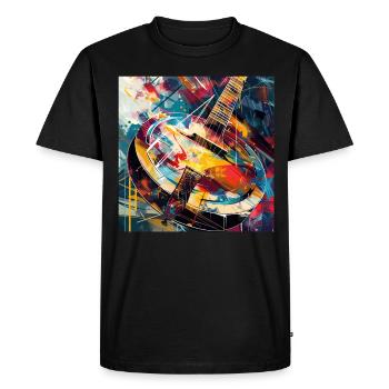 Banjo - T-shirt Premium bio Homme - noir - Devant - Nico (187cm)