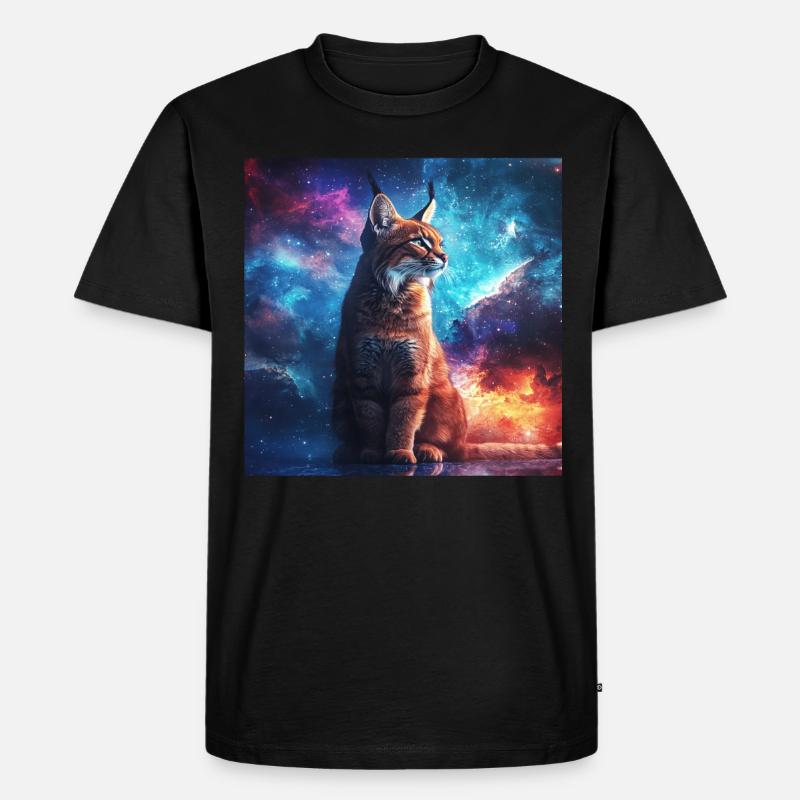 Karakal - Männer Premium Bio T-Shirt - Schwarz