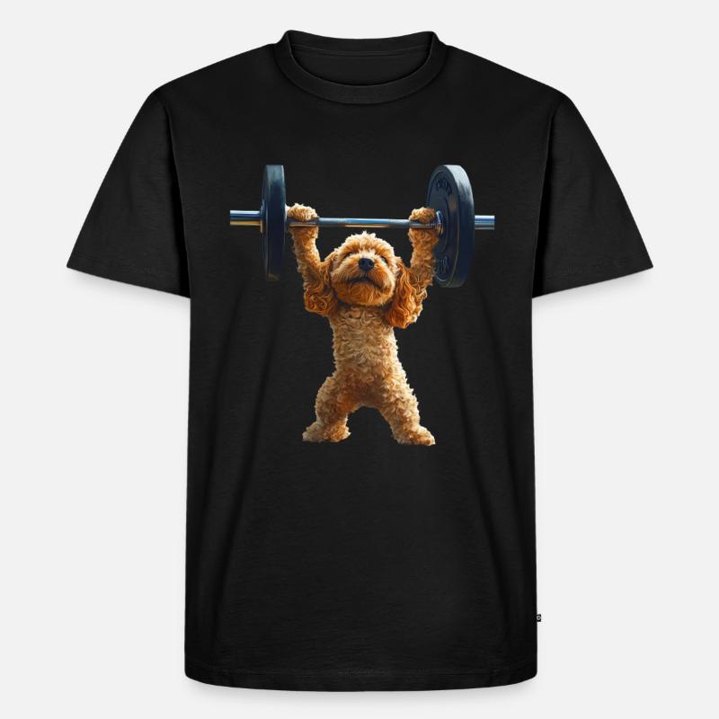 Cocker Spaniel - Männer Premium Bio T-Shirt - Schwarz