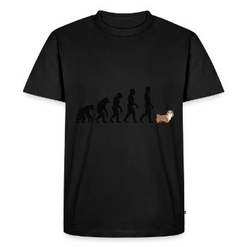 Lhassa Apso - T-shirt Premium bio Homme - noir - Devant - Nico (187cm)