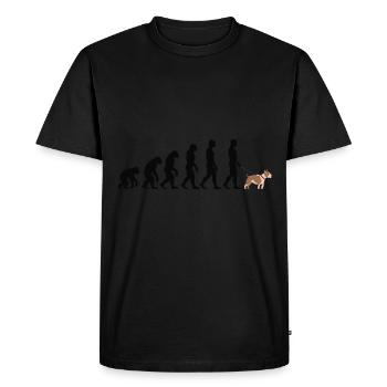 Bull terrier - T-shirt Premium bio Homme - noir - Devant - Nico (187cm)