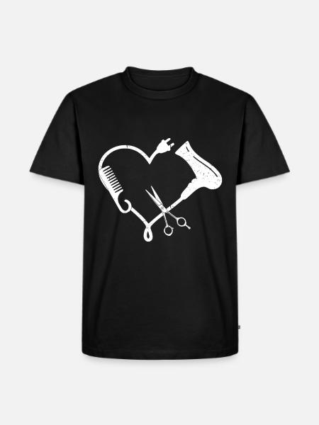 Cher coiffeur - T-shirt Premium bio Homme - noir