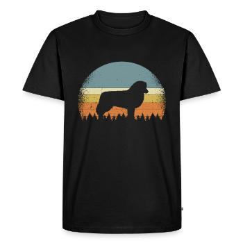 Berger australien de berger australien - T-shirt Premium bio Homme - noir - Devant - Nico (187cm)