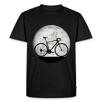 Vélo de course, Hommes, Cyclisme, Cyclisme, Cadeau - T-shirt Premium bio Homme - noir - Devant - Nico (187cm)