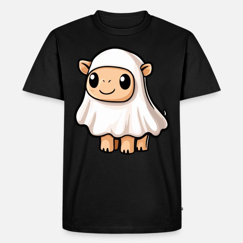 Kamel Halloween Lustig Geist - Männer Premium Bio T-Shirt - Schwarz