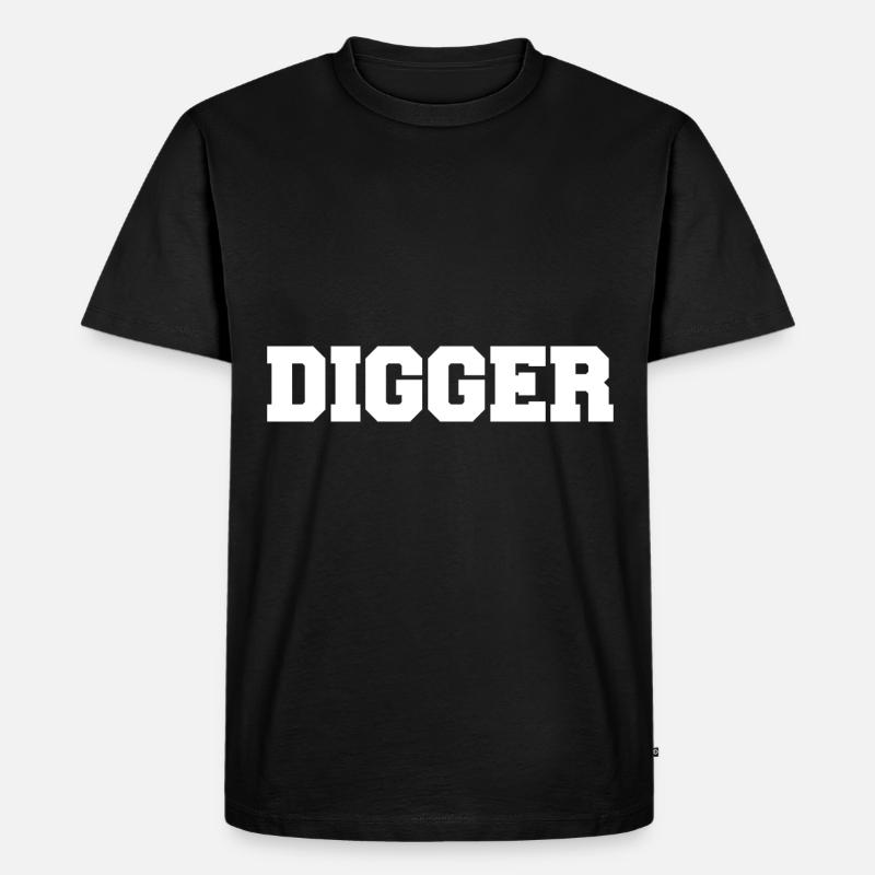 Conception de pelles - T-shirt Premium bio Homme - noir