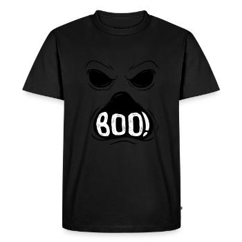 spirit - Men's Premium Organic T-Shirt - black - Front - Nico (187cm)