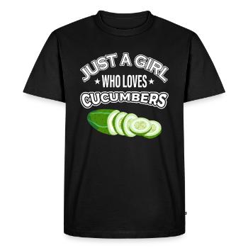 this is my human costume cucumber cucumber cucumber - Men's Premium Organic T-Shirt - black - Front - Nico (187cm)