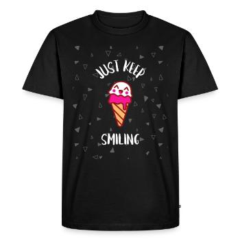 ice baby it is not for my for the baby ice for - Men's Premium Organic T-Shirt - black - Front - Nico (187cm)