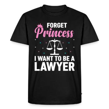 Jura Studentin Law Student - Men's Premium Organic T-Shirt - black - Front - Nico (187cm)