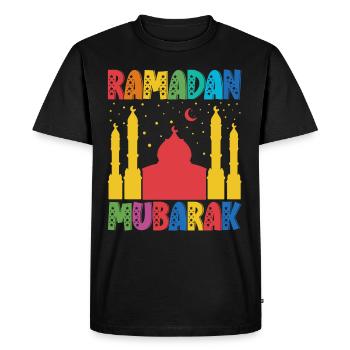fasting diet ramadan muslims muslim fasting - Men's Premium Organic T-Shirt - black - Front - Nico (187cm)