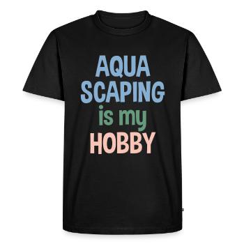 Aquascaping est mon aquarium cadeau de passe-temps - T-shirt Premium bio Homme - noir - Devant - Nico (187cm)