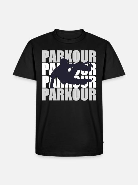 Parkour - Men's Premium Organic T-Shirt - black