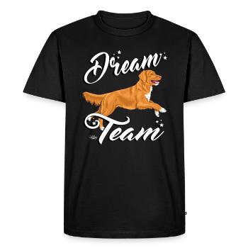 tollerdreamteam - T-shirt Premium bio Homme - noir - Devant - Nico (187cm)