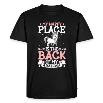 Mon endroit préféré - Arabian - T-shirt Premium bio Homme - noir - Devant - Nico (187cm)