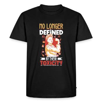 Survivants du narcissisme - T-shirt Premium bio Homme - noir - Devant - Nico (187cm)