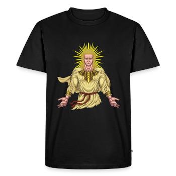 Dieu slave Dazhbog - T-shirt Premium bio Homme - noir - Devant - Nico (187cm)