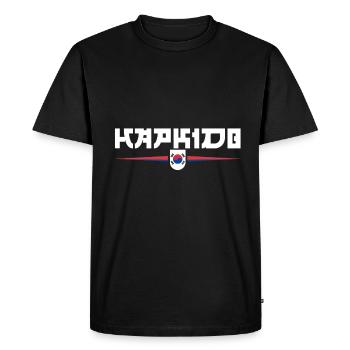 Arts Martiaux Coréens - Hapkido - T-shirt Premium bio Homme - noir - Devant - Nico (187cm)