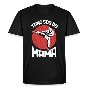 Tang so do Mama - Men's Premium Organic T-Shirt - black - Front - Nico (187cm)