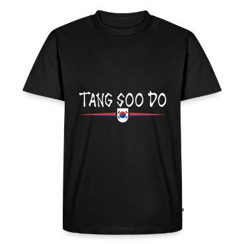 Arts Martiaux Coréens - Tang Soo Do - T-shirt Premium bio Homme - noir - Devant - Nico (187cm)