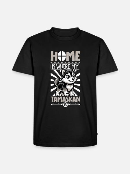 Home - Tamaskan - Men's Premium Organic T-Shirt - black