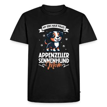 Maman Bouvier Appenzeller - T-shirt Premium bio Homme - noir - Devant - Nico (187cm)