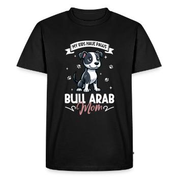 Bull Arab Mama - Men's Premium Organic T-Shirt - black - Front - Nico (187cm)