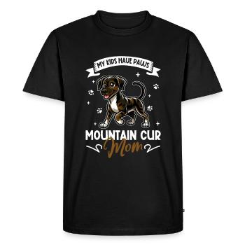 Cur Mama de montagne - T-shirt Premium bio Homme - noir - Devant - Nico (187cm)