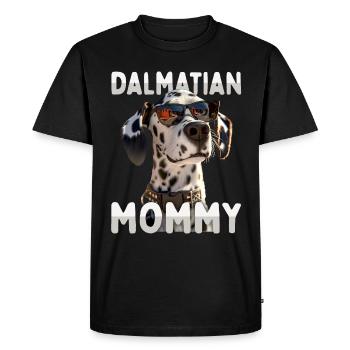Dalmatian Mommy Dogs Mom Mom Mother's Day Mom - Men's Premium Organic T-Shirt - black - Front - Nico (187cm)