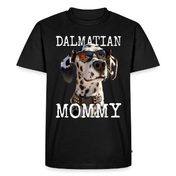 Dalmatian Mommy Dogs Mom Mom Mother's Day Mom - Men's Premium Organic T-Shirt - black - Front - Nico (187cm)