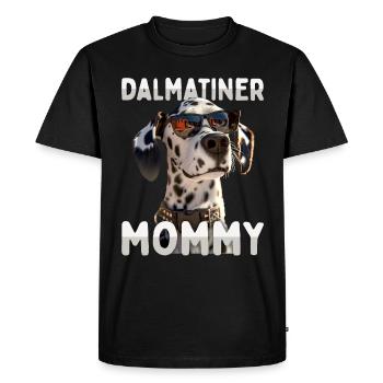 Dalmatian Mommy Dogs Mom Mom Mother's Day Mom - Men's Premium Organic T-Shirt - black - Front - Nico (187cm)