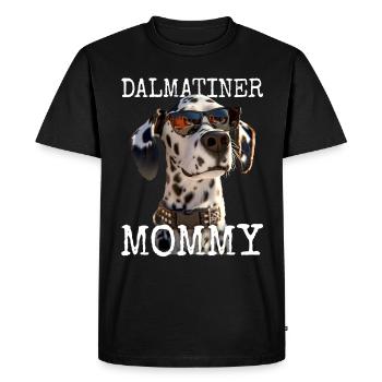 Dalmatian Mommy Dogs Mom Mom Mother's Day Mom - Men's Premium Organic T-Shirt - black - Front - Nico (187cm)