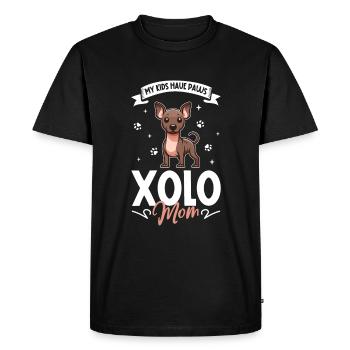 Xoloitzcuintle Mom - Men's Premium Organic T-Shirt - black - Front - Nico (187cm)