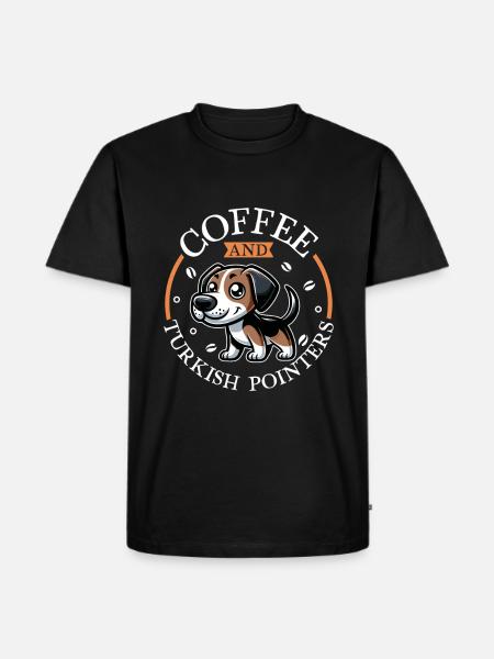 Kaffee und Tarsus çatalburun - Männer Premium Bio T-Shirt - Schwarz