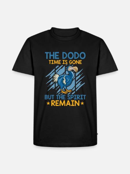 Dodo Mauritius Dronte - Men's Premium Organic T-Shirt - black